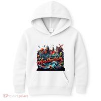 Amsterdam Netherlands Windmills Holland Kids Hoodie thumb 0