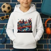 Amsterdam Netherlands Windmills Holland Kids Hoodie thumb 2