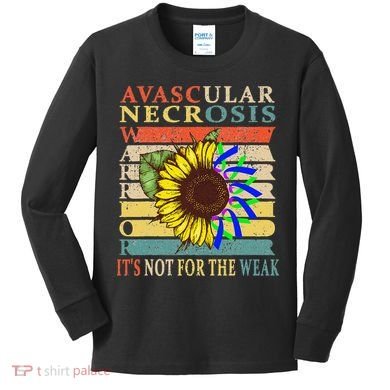 Avascular Necrosis Warrior Kids Long Sleeve Shirt