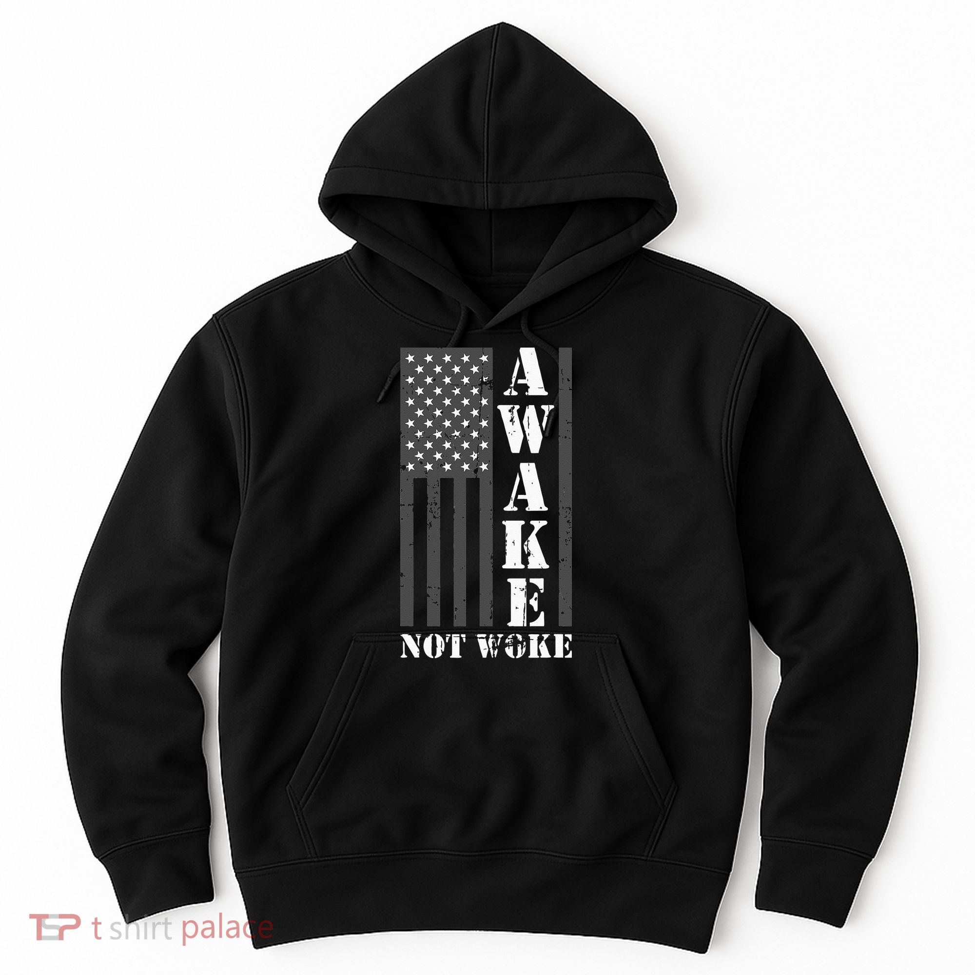 Awake Not Woke Hoodie