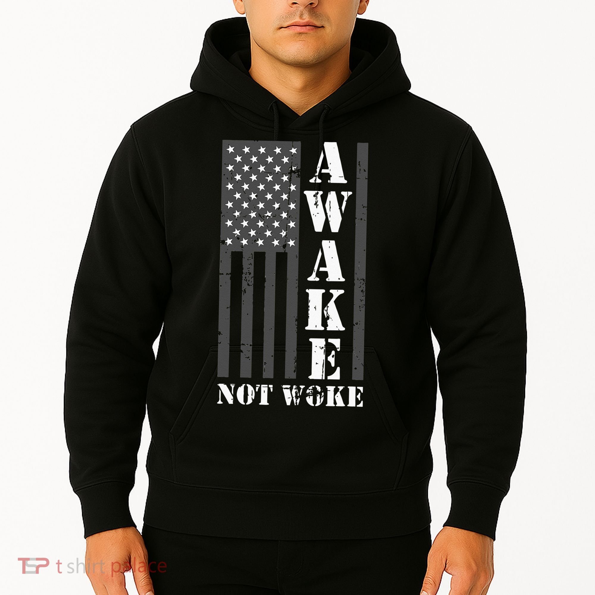 Awake Not Woke Hoodie