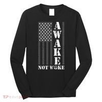 Awake Not Woke Long Sleeve Shirt thumb 0