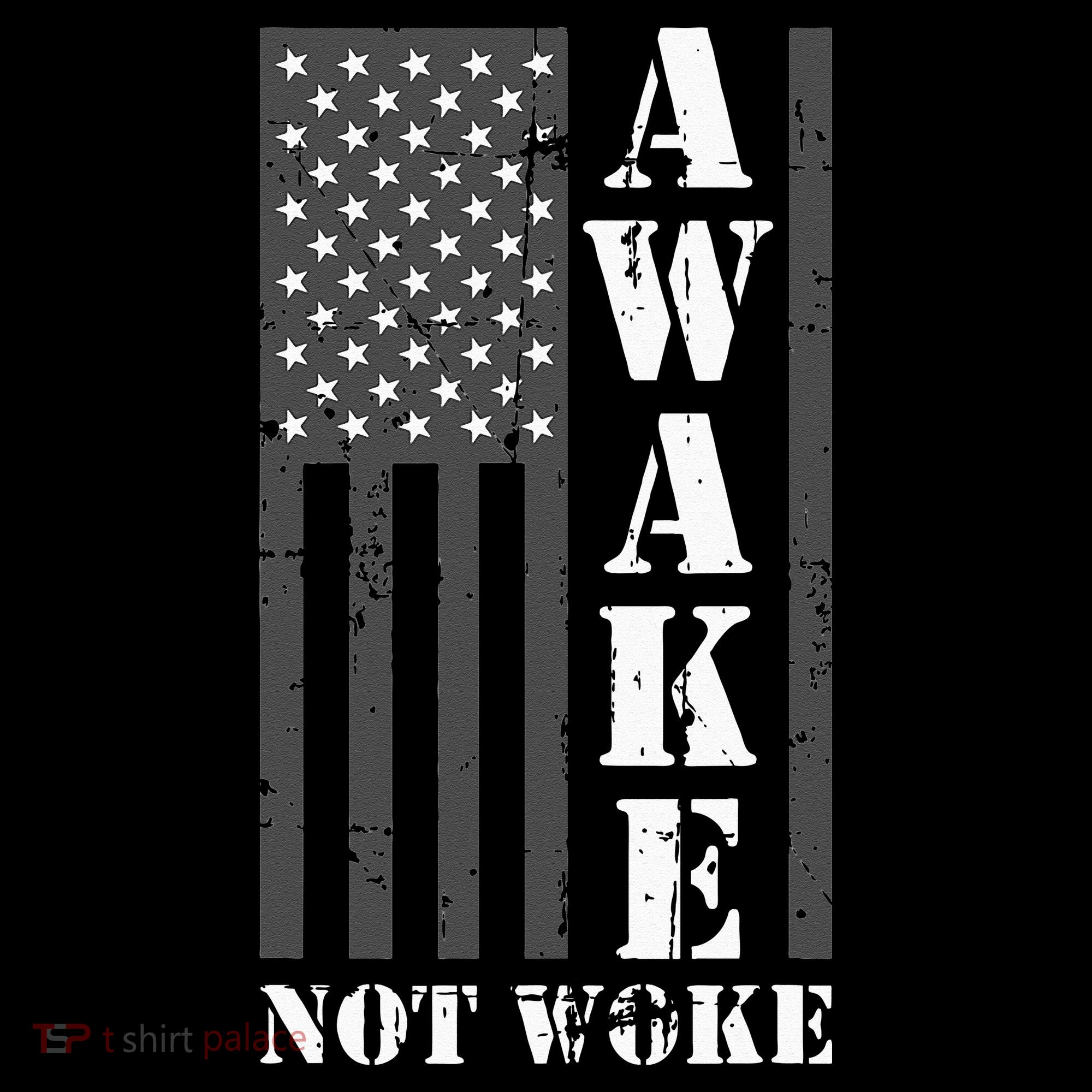 Awake Not Woke Long Sleeve Shirt