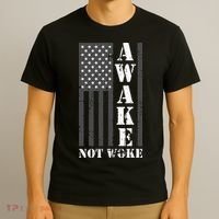 Awake Not Woke T-Shirt thumb 3