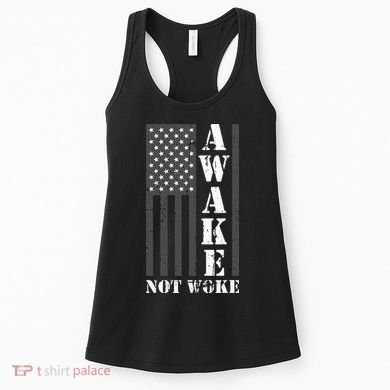 Awake Not Woke Women's Tank Top