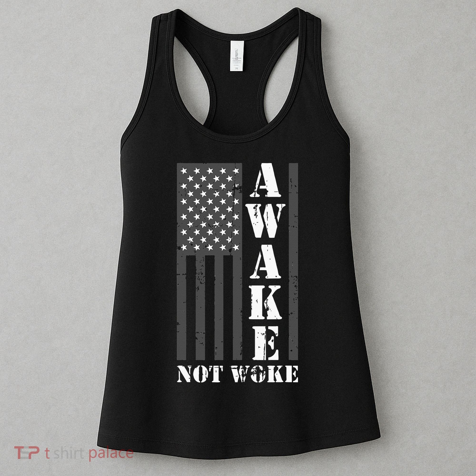 Awake Not Woke Women's Tank Top