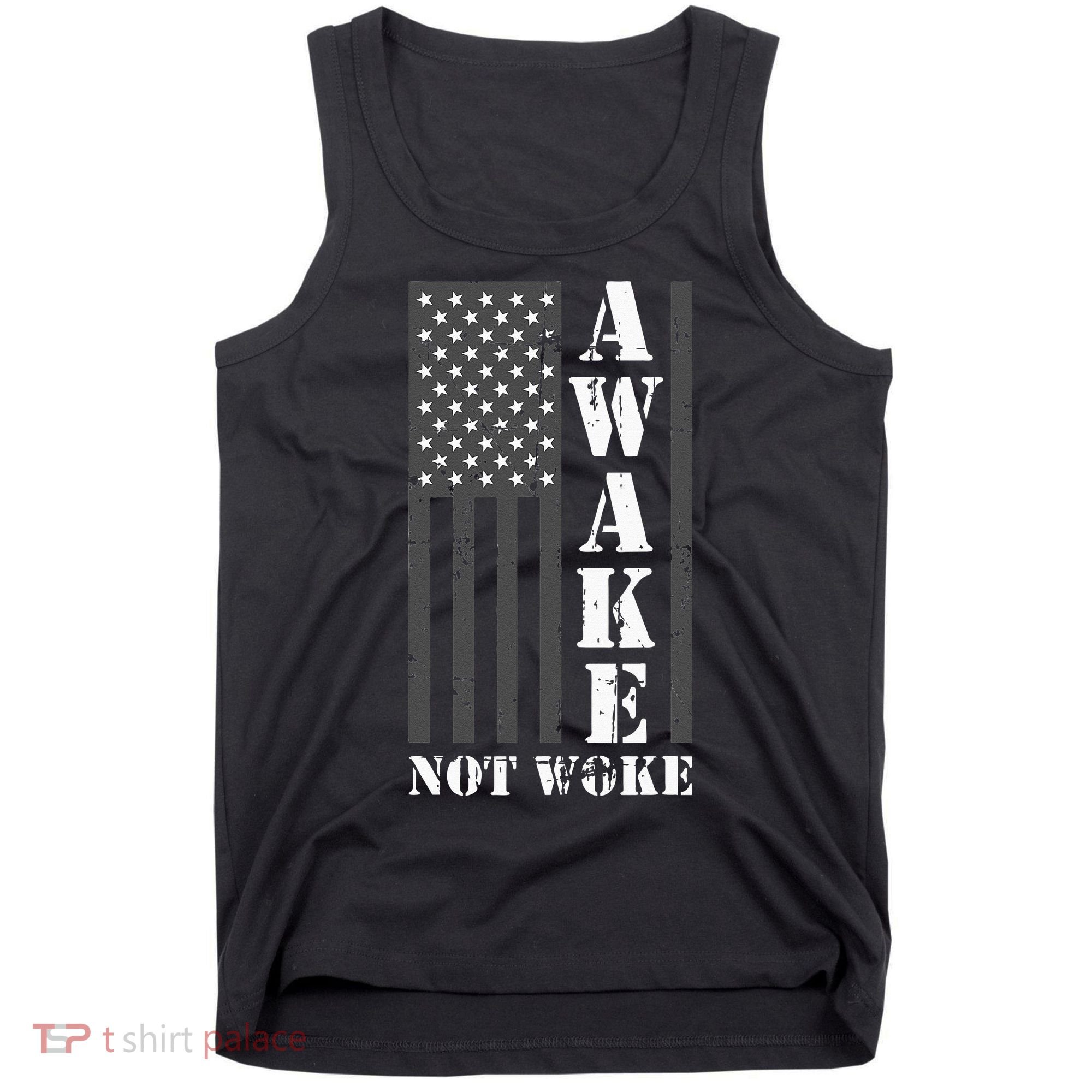 Awake Not Woke Tank Top