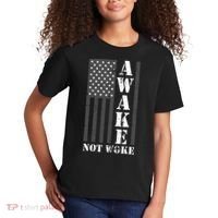 Awake Not Woke Kids T-Shirt thumb 2