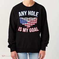 Any Goal Is A Hole USA Beer Bong Party Women's Sweatshirt thumb 0