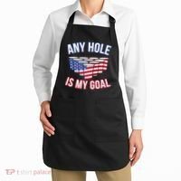 Any Goal Is A Hole USA Beer Bong Party Apron thumb 2