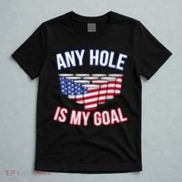Any Goal Is A Hole USA Beer Bong Party T-Shirt thumb 5