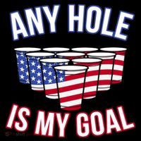 Any Goal Is A Hole USA Beer Bong Party Coffee Mug thumb 5