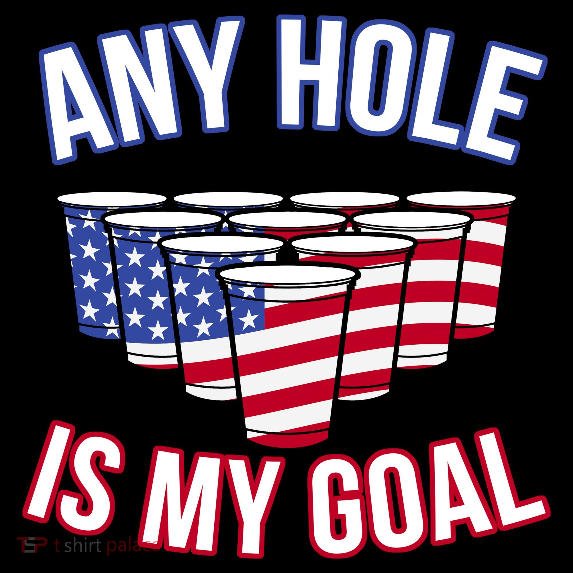Any Goal Is A Hole USA Beer Bong Party Coffee Mug