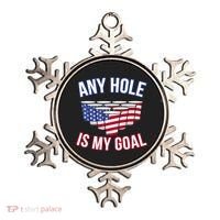 Any Goal Is A Hole USA Beer Bong Party Ornament thumb 0