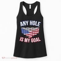 Any Goal Is A Hole USA Beer Bong Party Women's Tank Top thumb 0