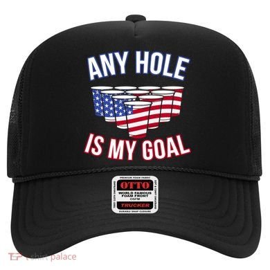 Any Goal Is A Hole USA Beer Bong Party Hat