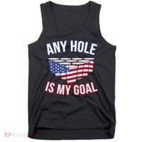 Any Goal Is A Hole USA Beer Bong Party Tank Top thumb 0