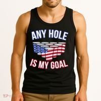 Any Goal Is A Hole USA Beer Bong Party Tank Top thumb 3