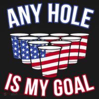 Any Goal Is A Hole USA Beer Bong Party Tank Top thumb 6