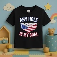 Any Goal Is A Hole USA Beer Bong Party Toddler T-Shirt thumb 3