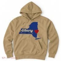 ALBANY New York NY State USA Cute Souvenir City Hoodie thumb 0