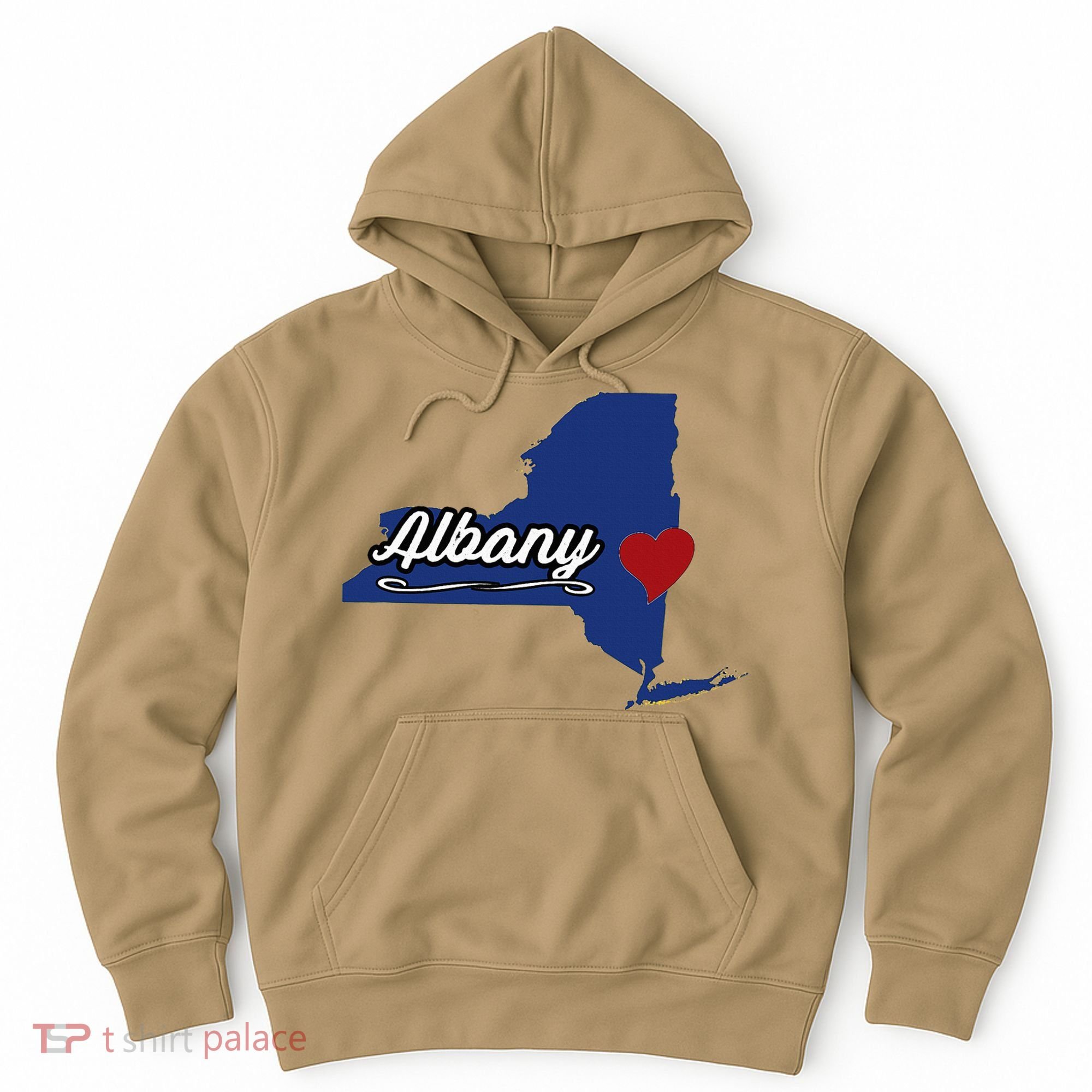 ALBANY New York NY State USA Cute Souvenir City Hoodie