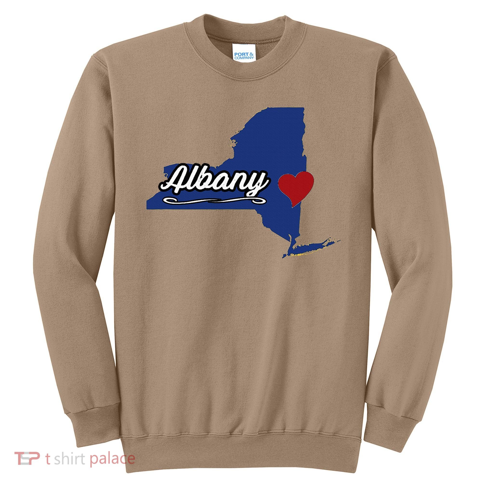 ALBANY New York NY State USA Cute Souvenir City Sweatshirt