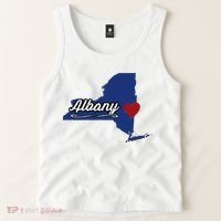 ALBANY New York NY State USA Cute Souvenir City Tank Top thumb 2
