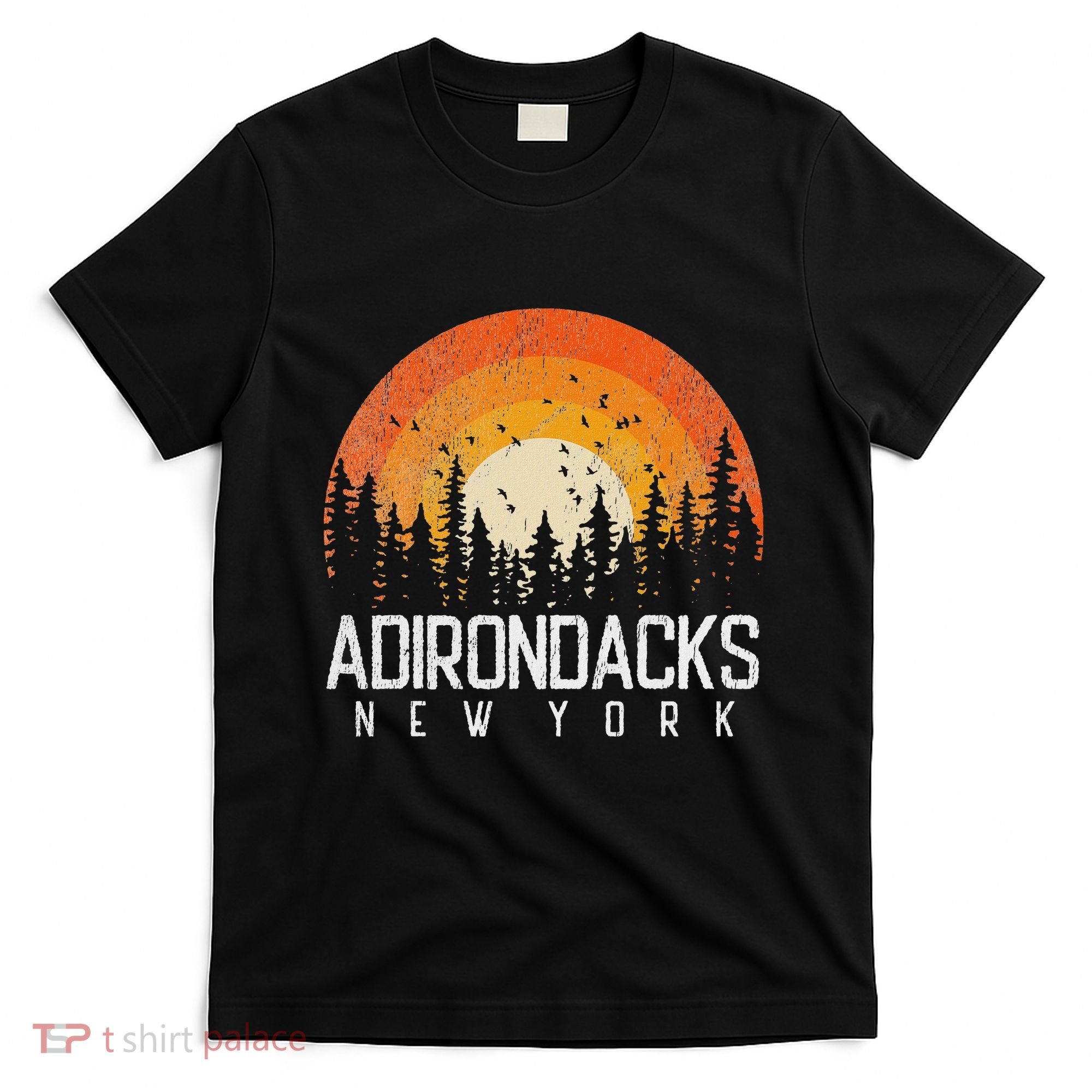 Adirondacks New York Ny Retro Vintage 70s 80s 90s Gift T-Shirt