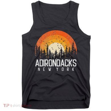 Adirondacks New York Ny Retro Vintage 70s 80s 90s Gift Tank Top