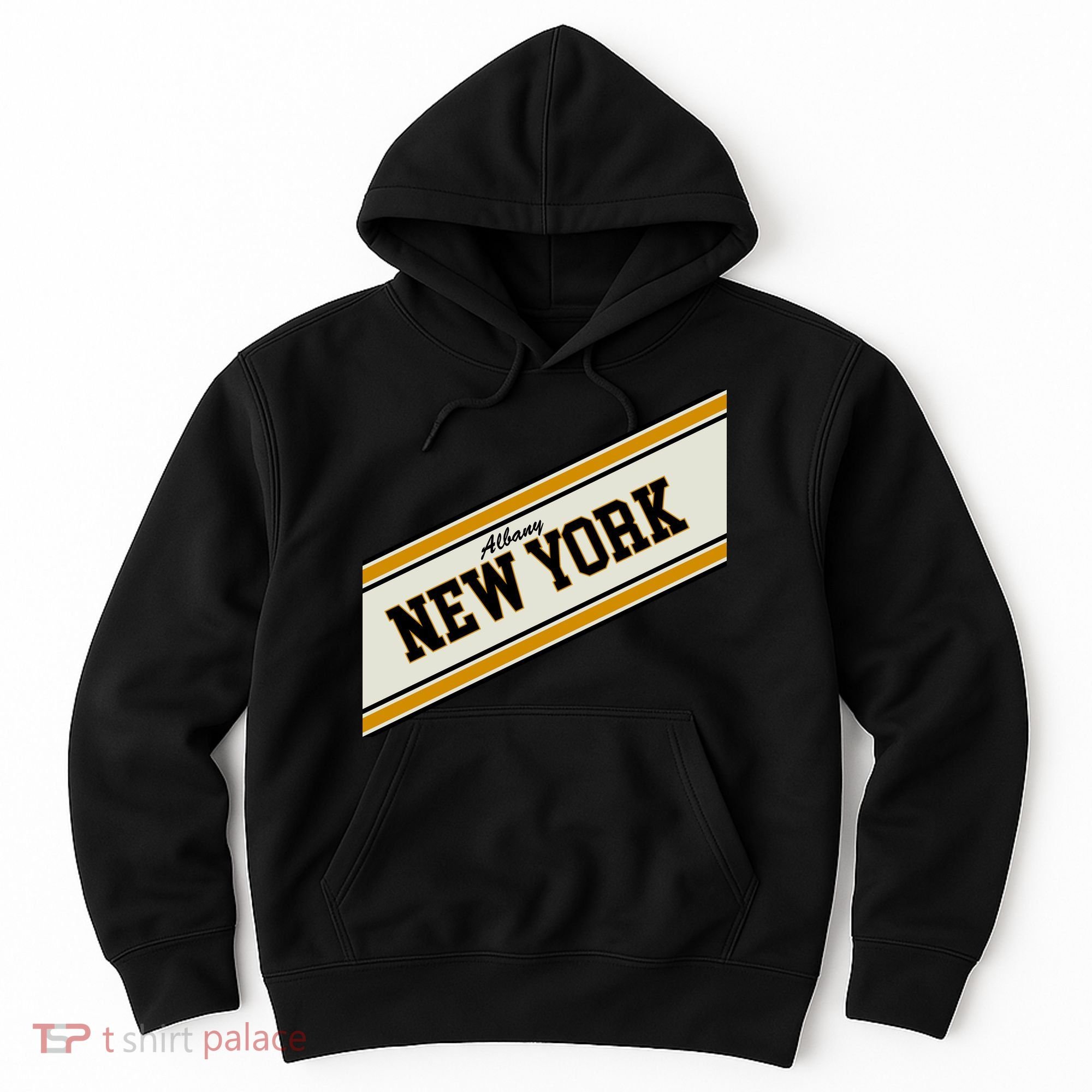 Albany New York Varsity Logo Hoodie