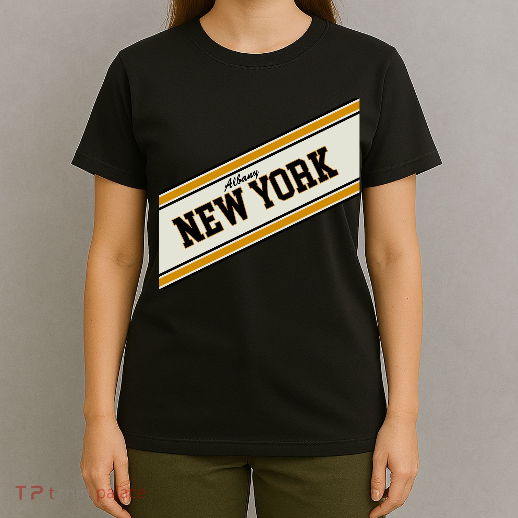 Albany New York Varsity Logo T-Shirt