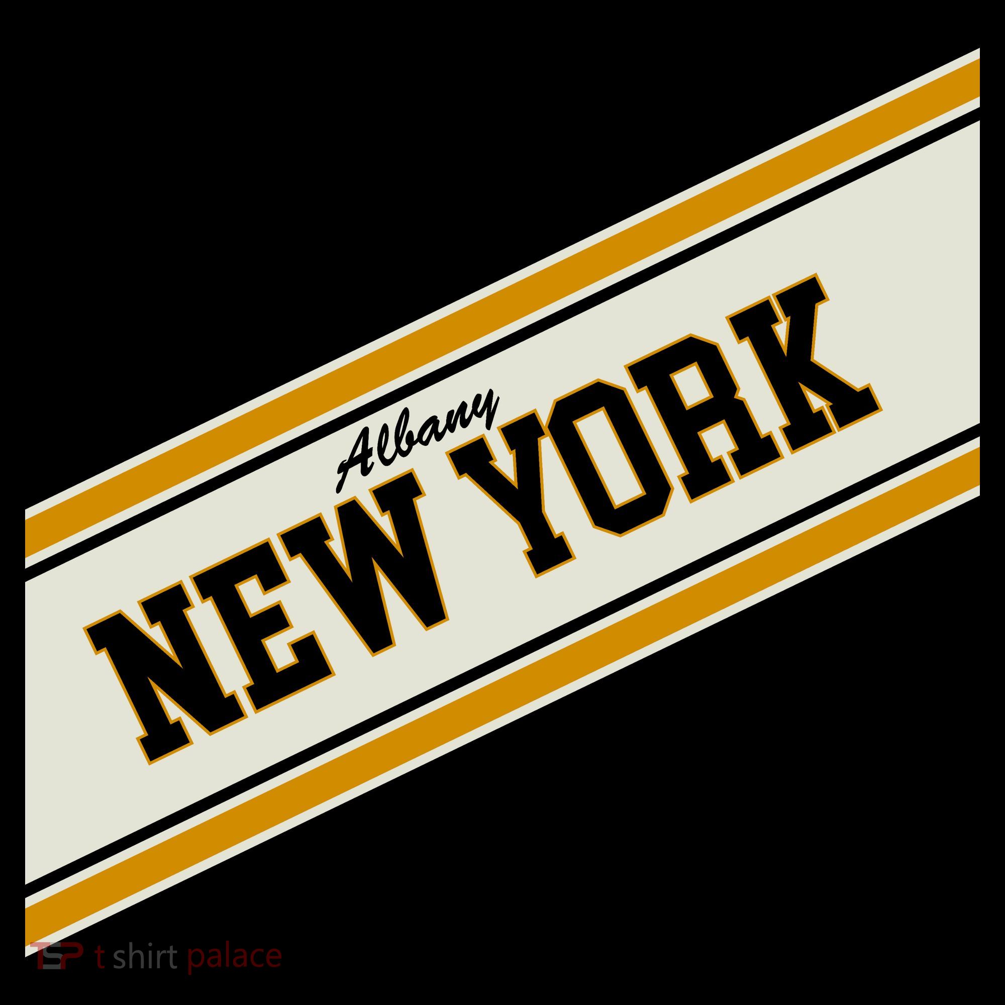 Albany New York Varsity Logo T-Shirt