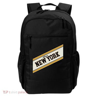 Albany New York Varsity Logo Backpack