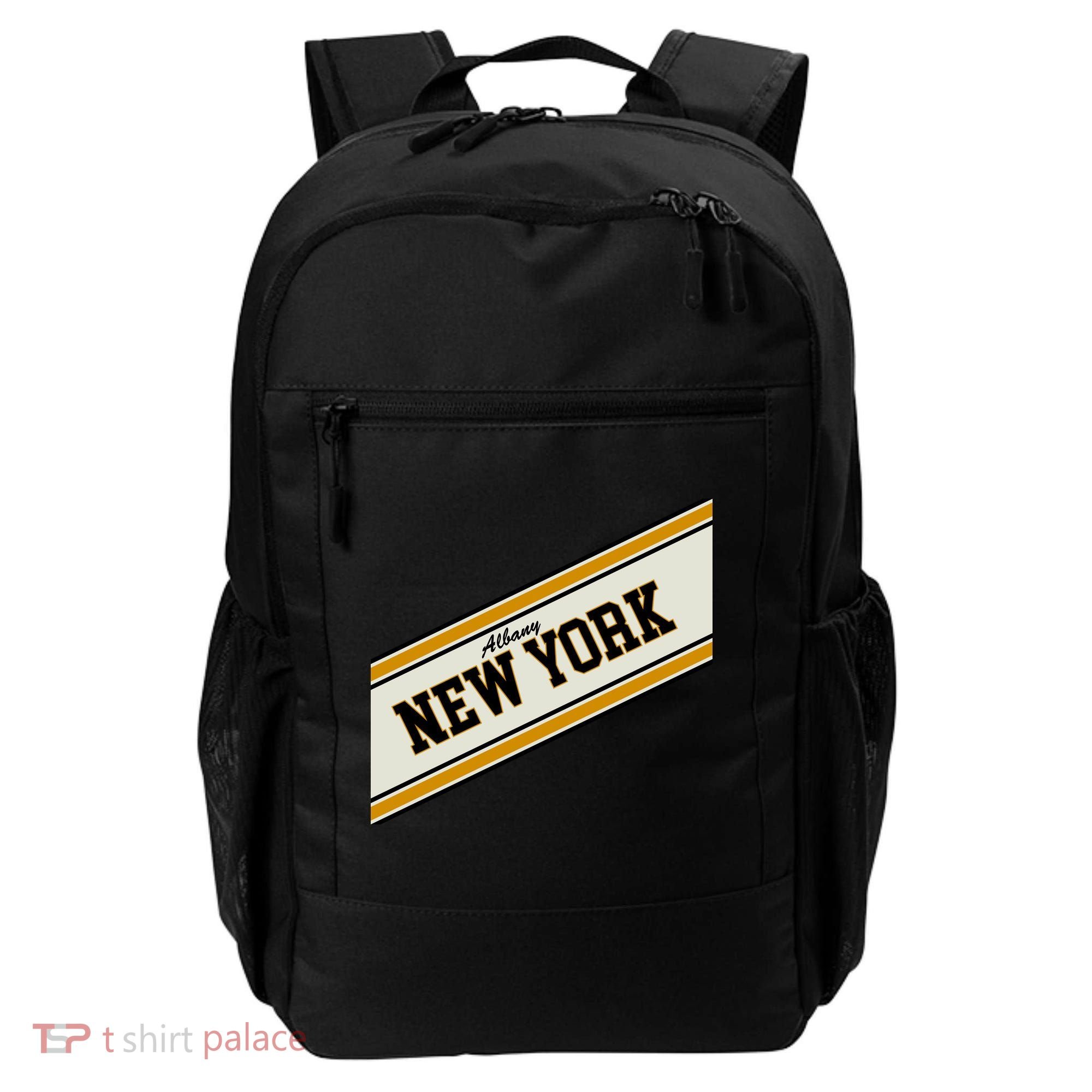 Albany New York Varsity Logo Backpack