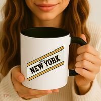 Albany New York Varsity Logo Coffee Mug thumb 3