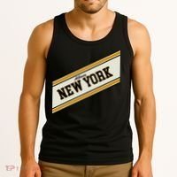 Albany New York Varsity Logo Tank Top thumb 3