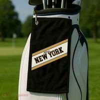 Albany New York Varsity Logo Golf Towel thumb 2