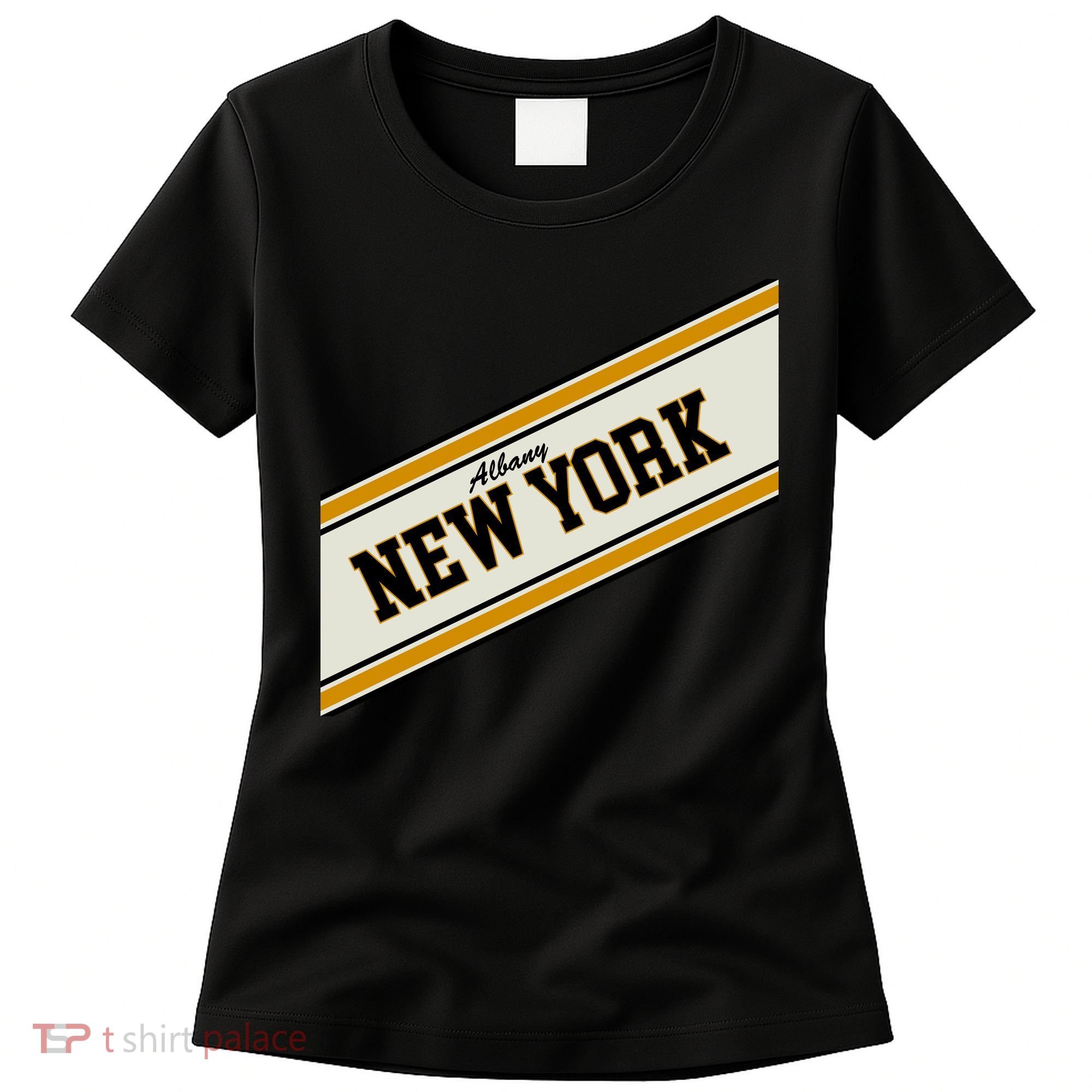 Albany New York Varsity Logo Women's T-Shirt