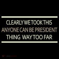 Anyone Can Be President Coffee Mug thumb 5
