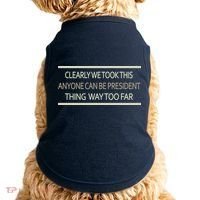 Anyone Can Be President Doggie Tank thumb 0