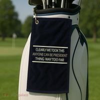 Anyone Can Be President Golf Towel thumb 2