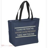 Anyone Can Be President Tote Bag thumb 2