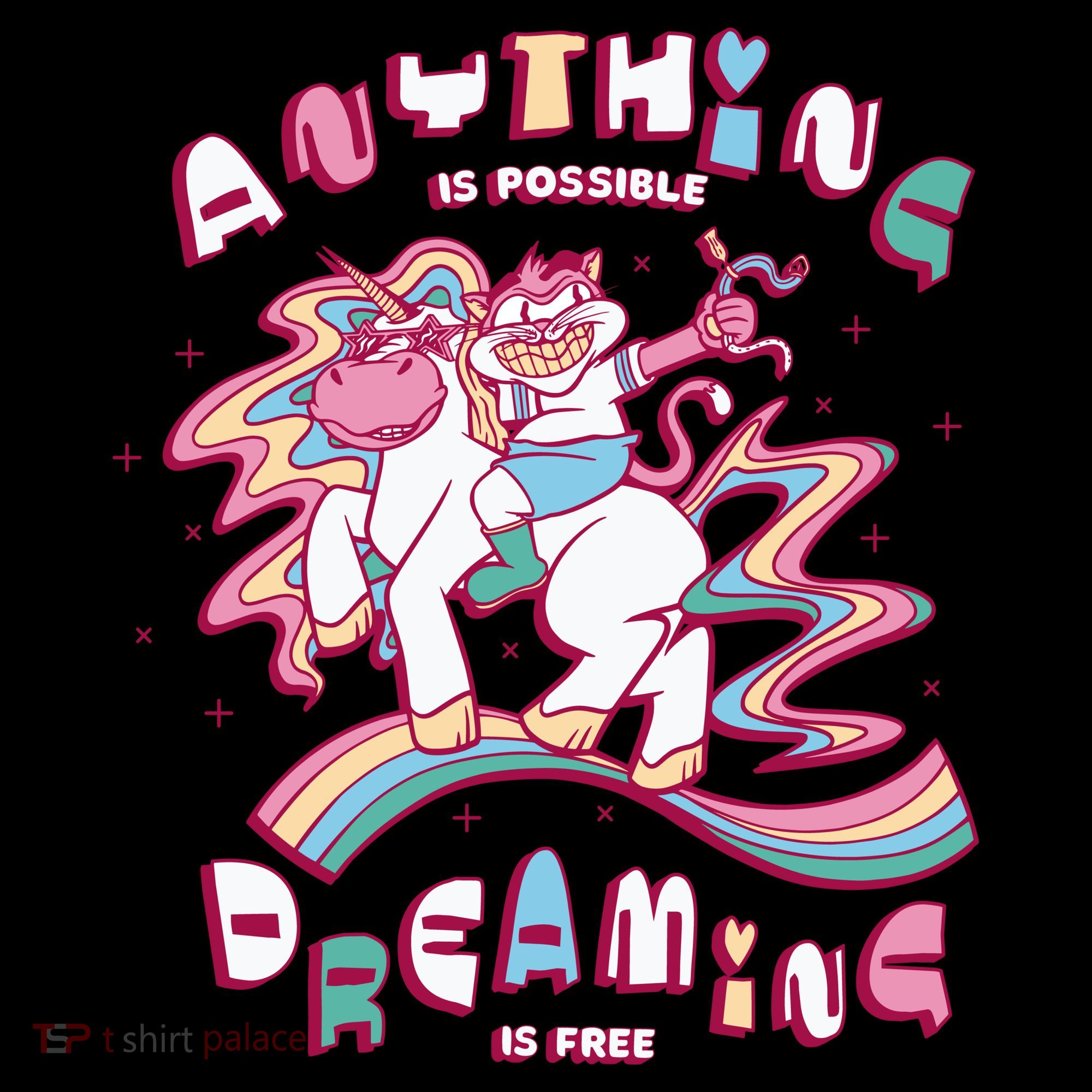 Anything Is Possible Dreaming Is Free Mousepad