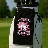 Anything Is Possible Dreaming Is Free Golf Towel thumb 2