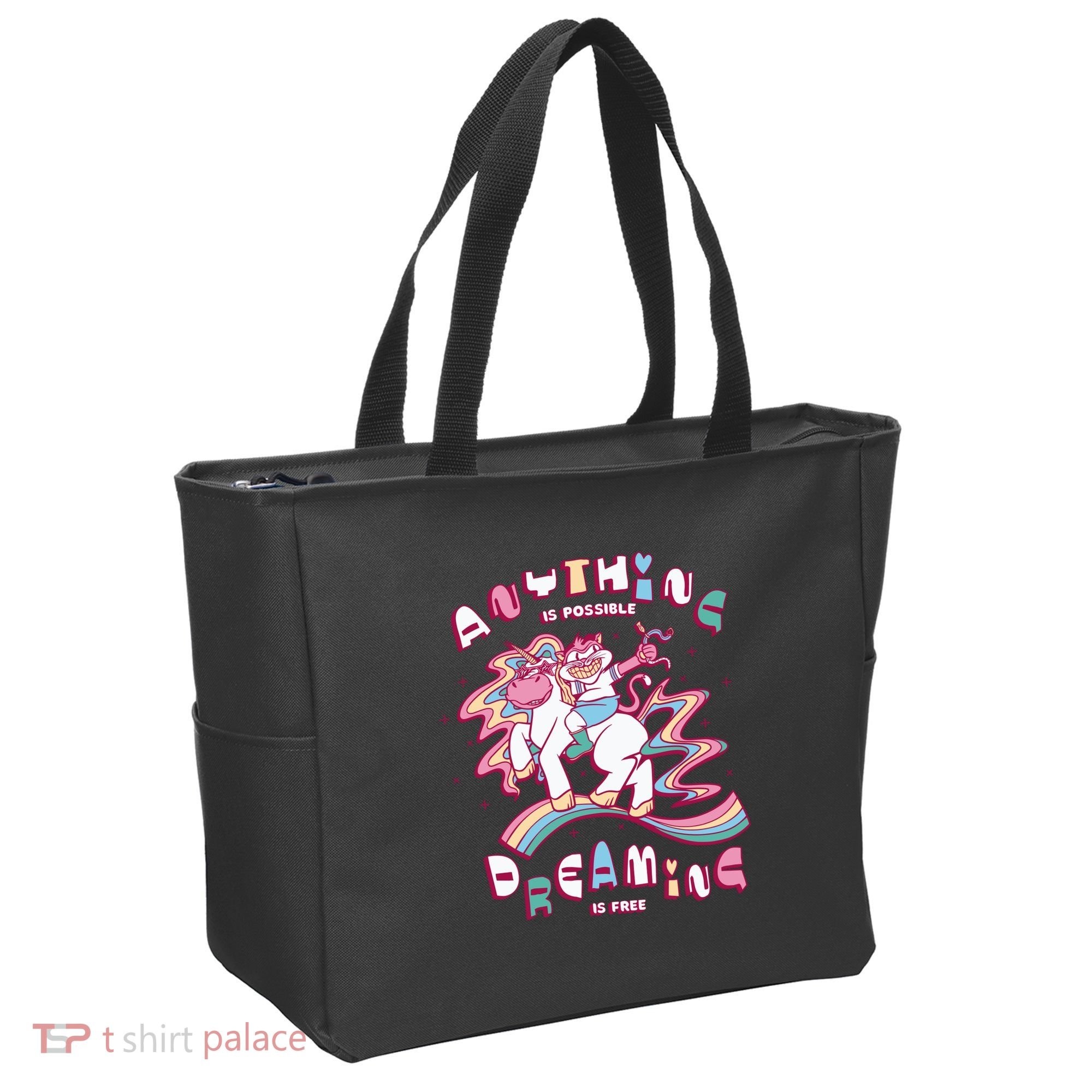 Anything Is Possible Dreaming Is Free Tote Bag