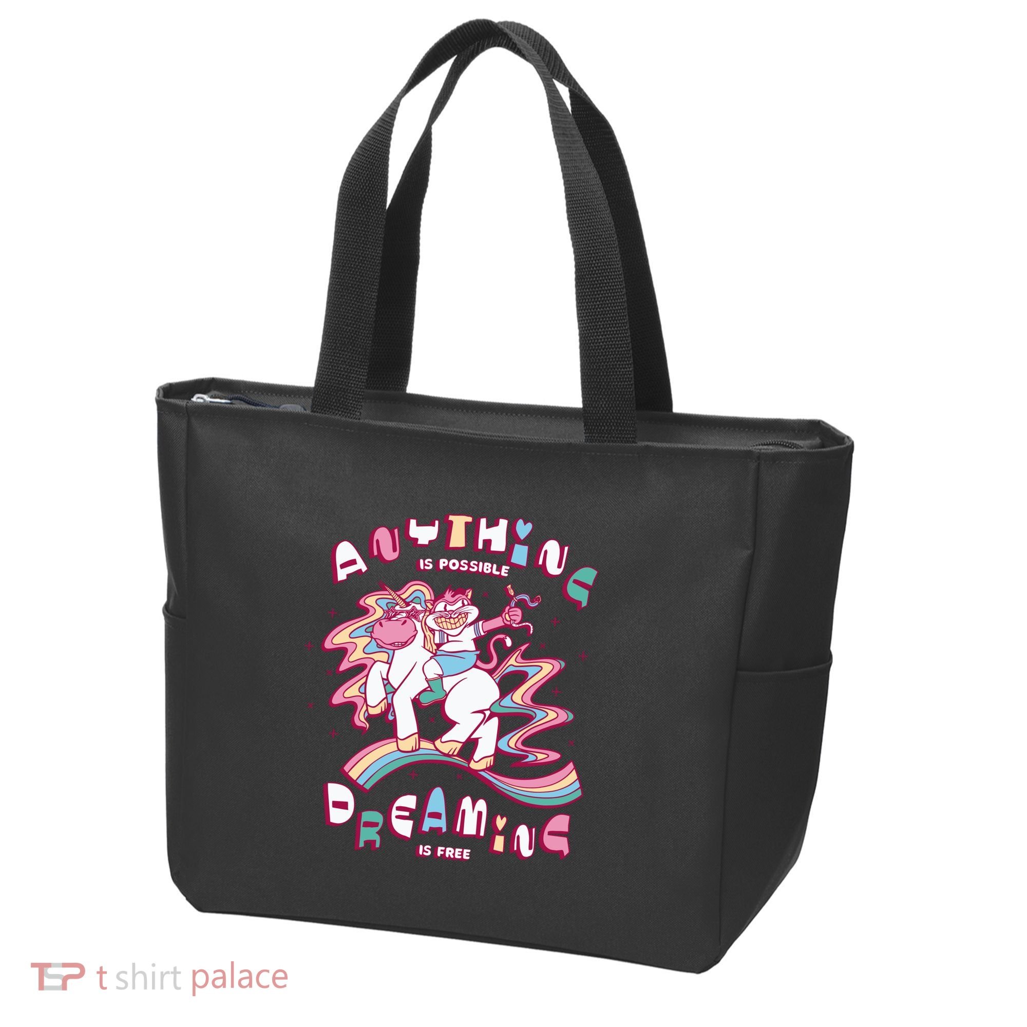 Anything Is Possible Dreaming Is Free Tote Bag