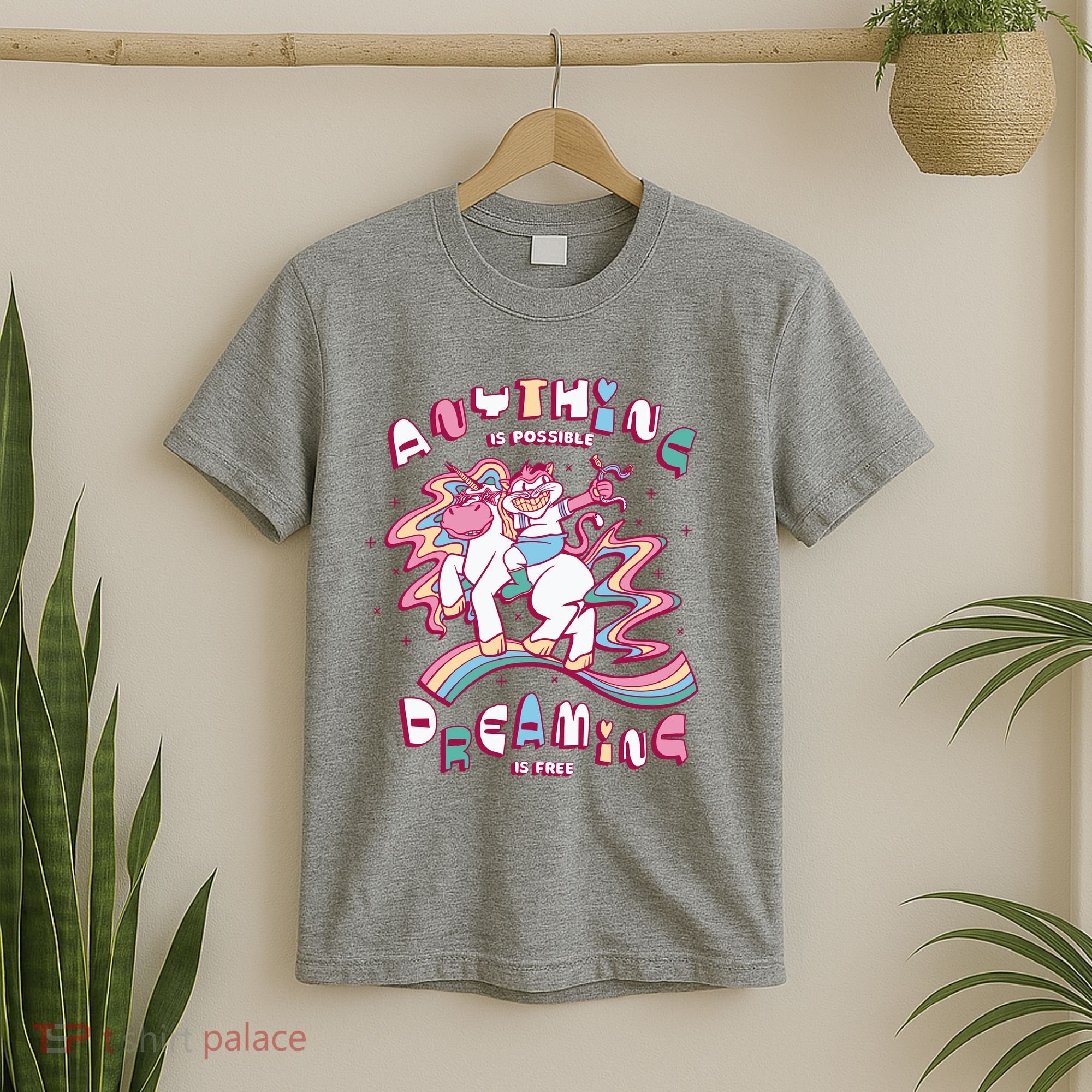 Anything Is Possible Dreaming Is Free T-Shirt