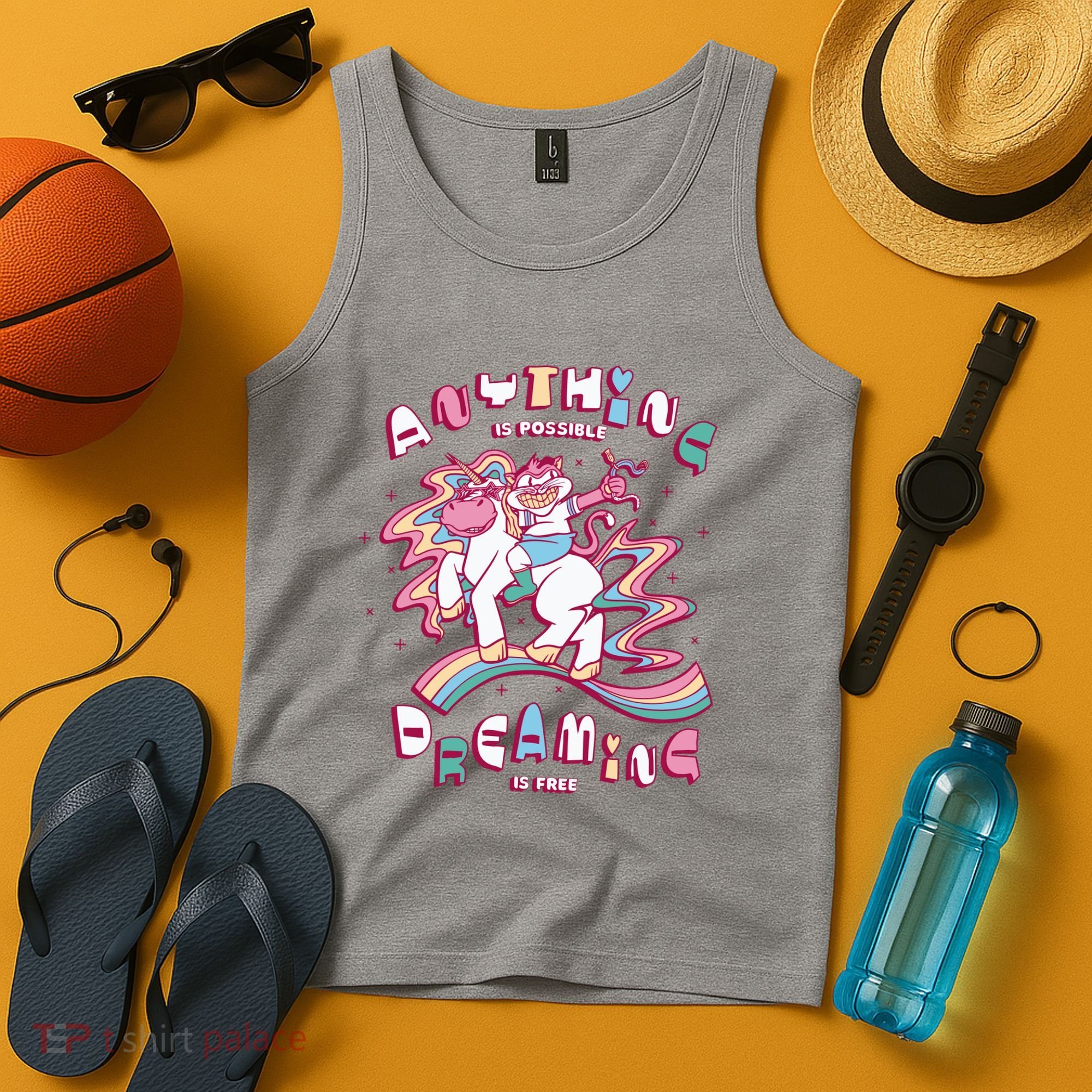 Anything Is Possible Dreaming Is Free Tank Top