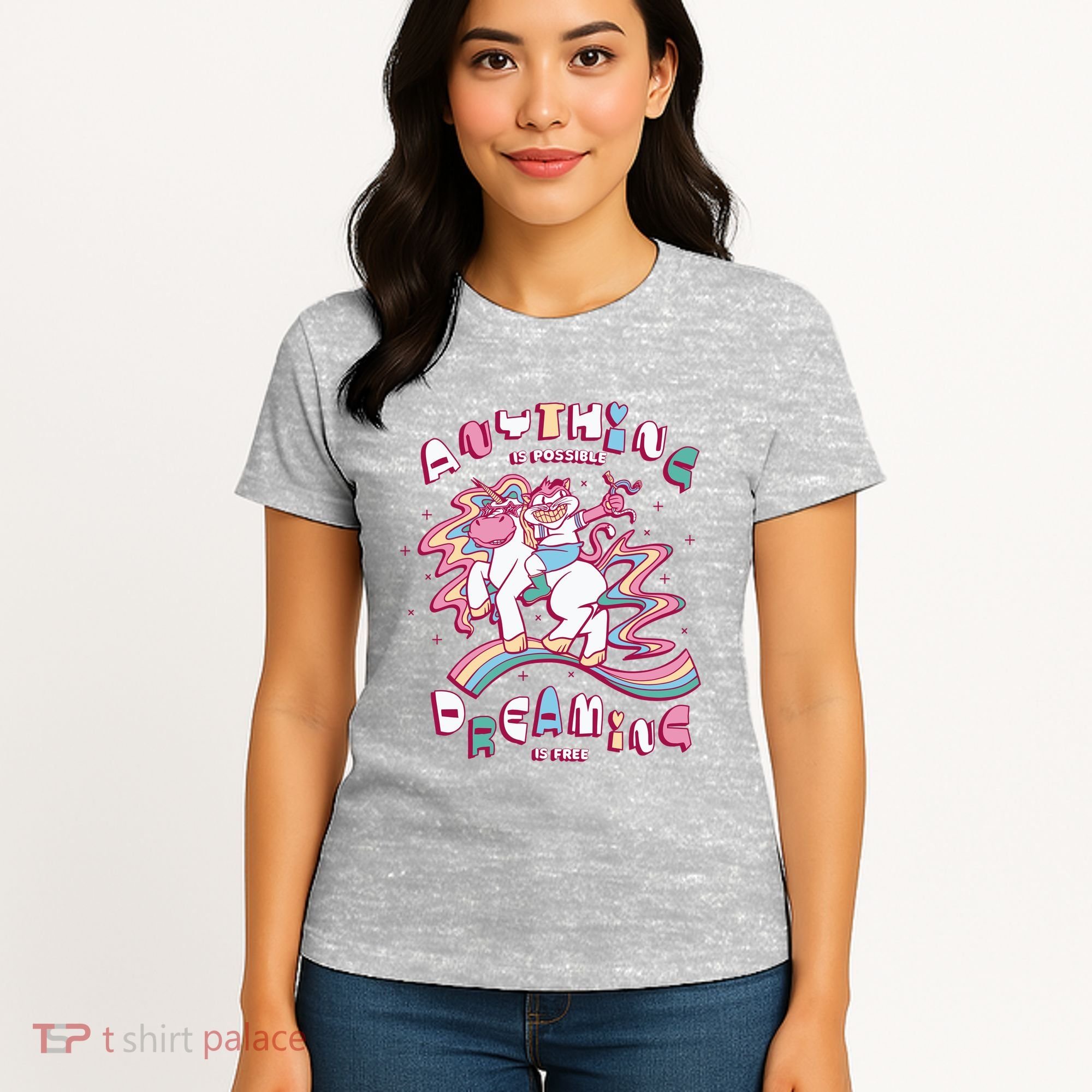 Anything Is Possible Dreaming Is Free Women's T-Shirt